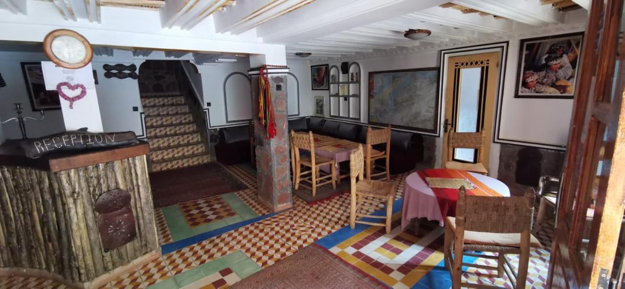 Auberge Des Peupliers Cafe Restaurant Akhendachou n'Ait Ouffi Eksteriør billede